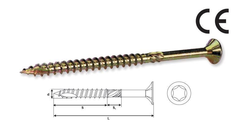 TORX fejjel